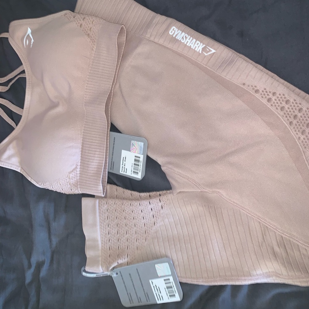 NWT gymshark khaki set